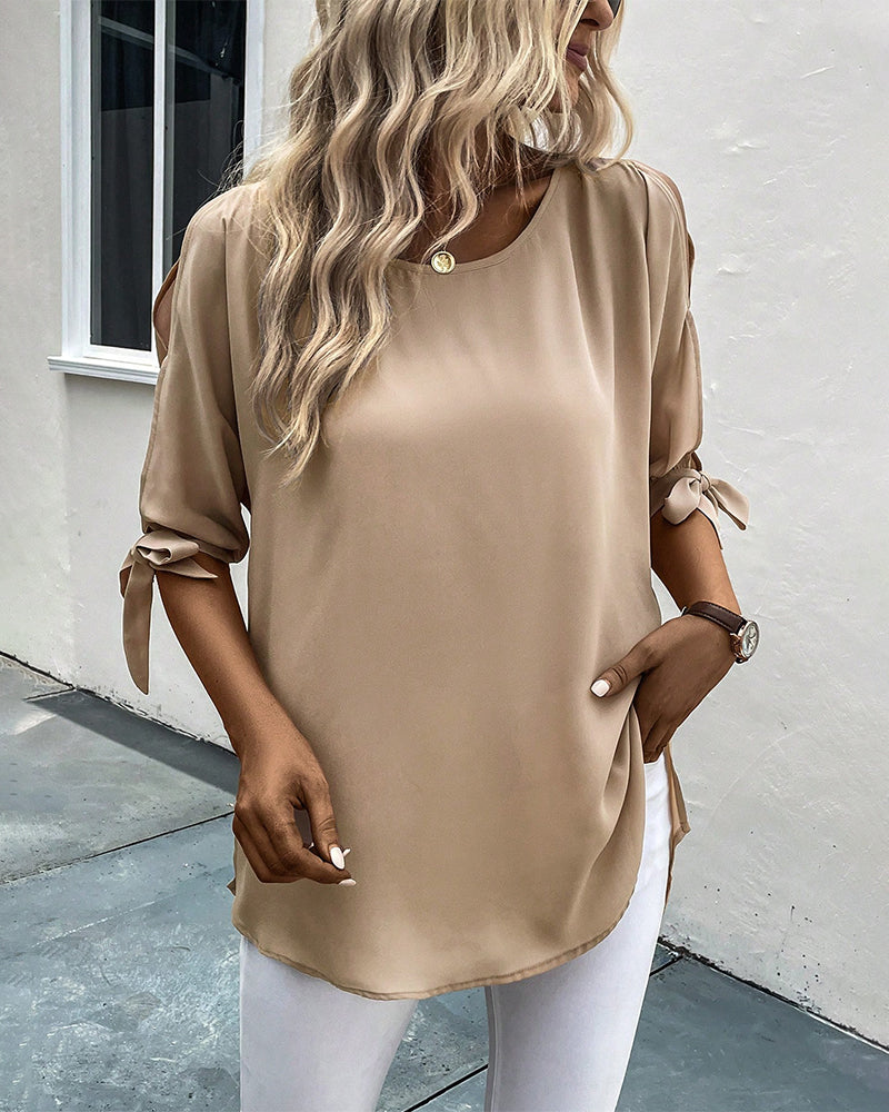 Lyra® | Blouse with open sleeves
