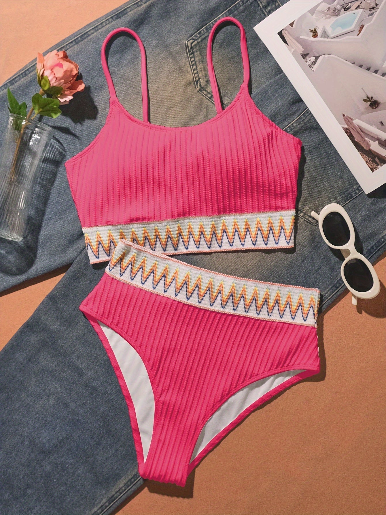 Yara® | Bohemian bikini with hot pants