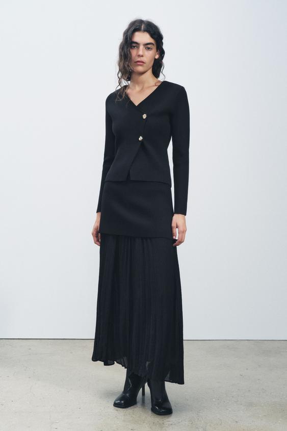 Lina® | Combined knitting set “Annie” with pleated skirt