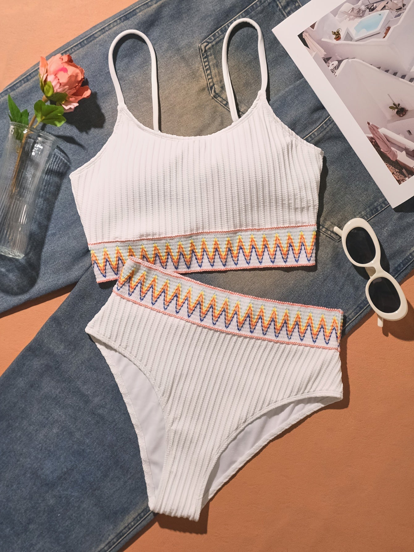 Yara® | Bohemian bikini with hot pants