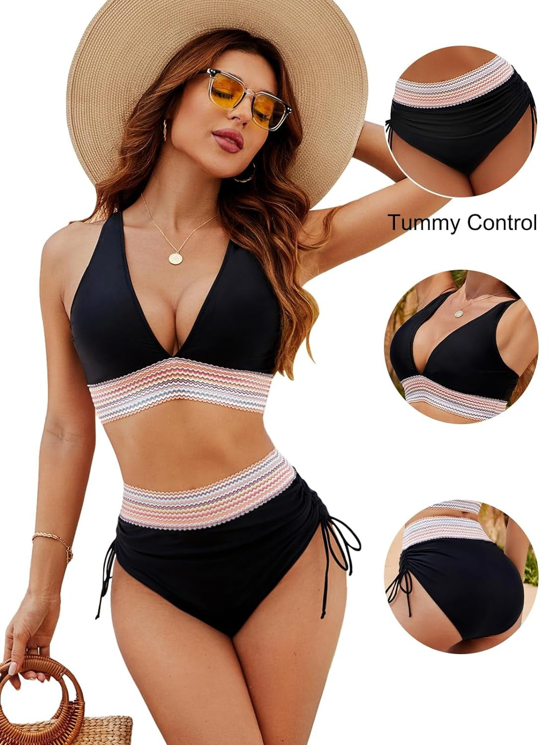 Thalia® | High Waist Tummy Control Bikini