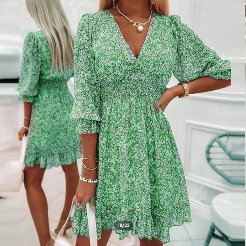 Abigail® | Comfortable floral print dress for women