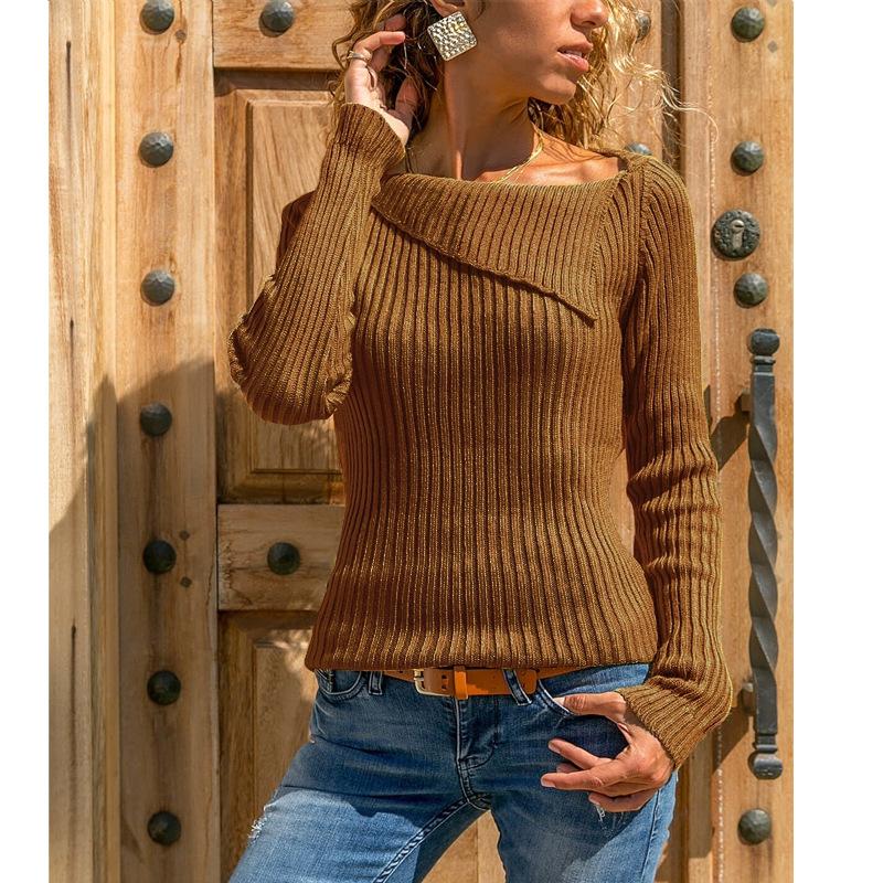 Dagmar® | Fashionable and minimalist sweater lilac