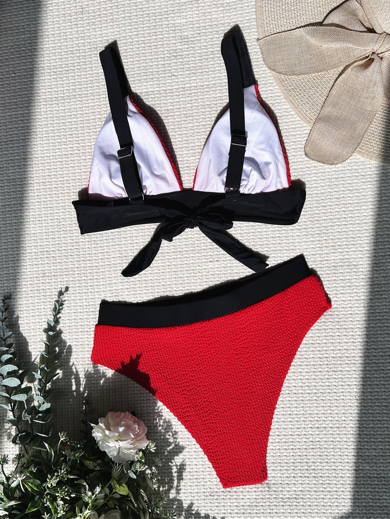 Zara® | Structured high waist triangle bikini