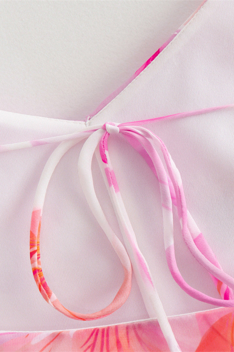 Adriana® | Backless ruffle dress