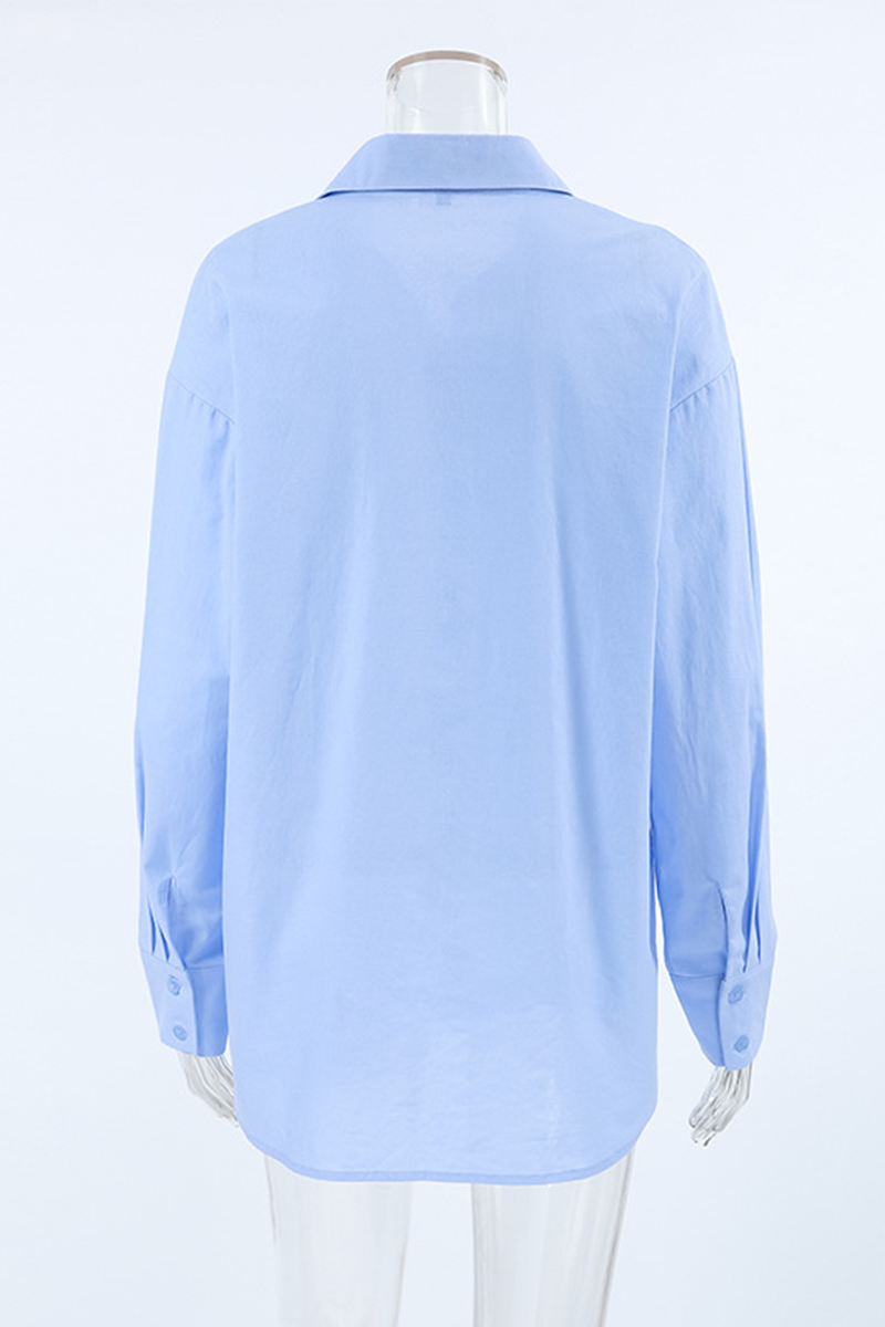 Ingeborg® | Casual everyday blouses with buttons and turn-down collars