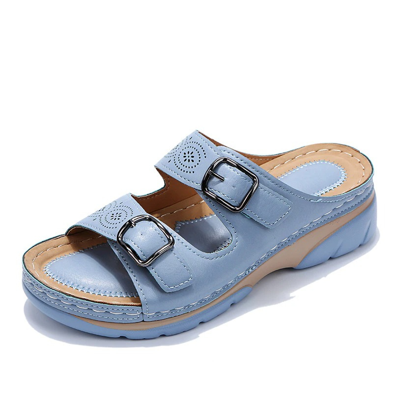 Nicoletta® | Orthopedic Leather Sandals