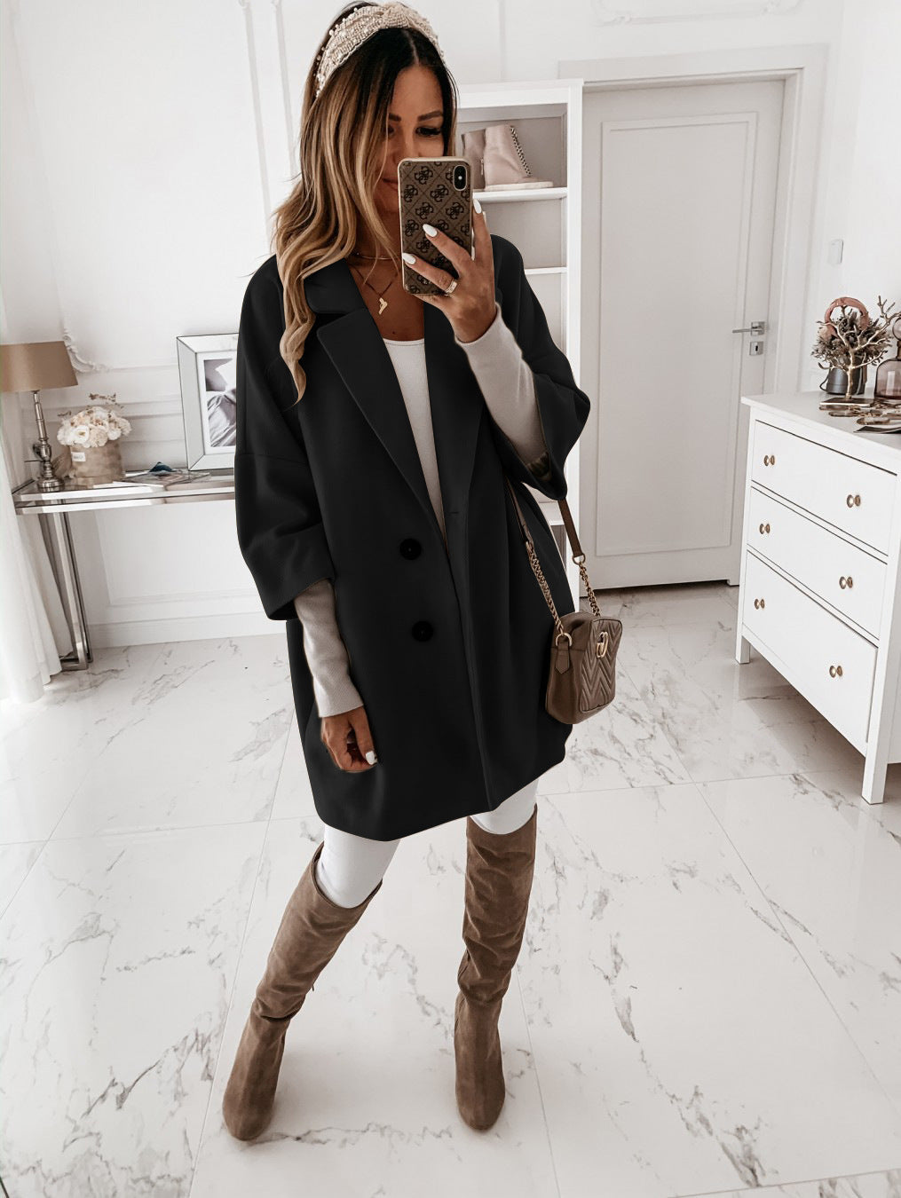 Lina® | Elegant autumn and winter coat.