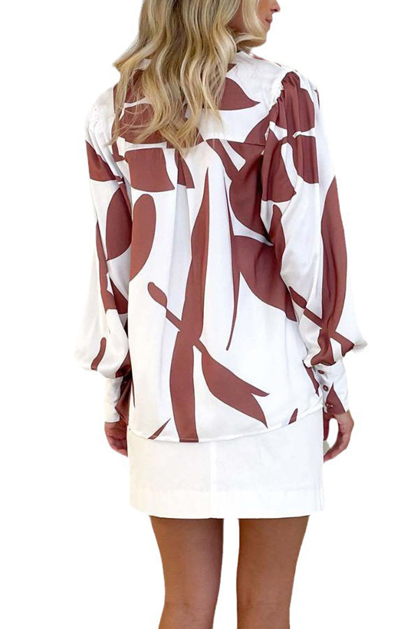Lyra® | Fashionable and personalized casual lantern sleeve shirt