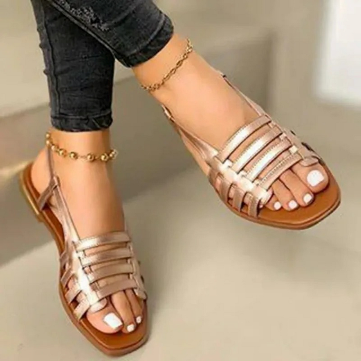 Jayla® | Flat Sole Sandals