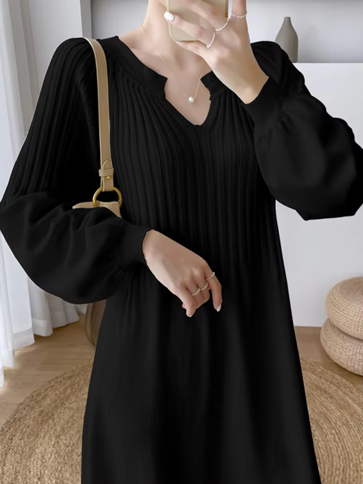 Leticia® | Loose knit maxi dress for women