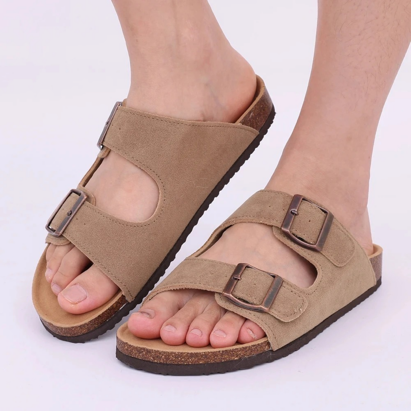 Hilary® | Cork Heel Sandals