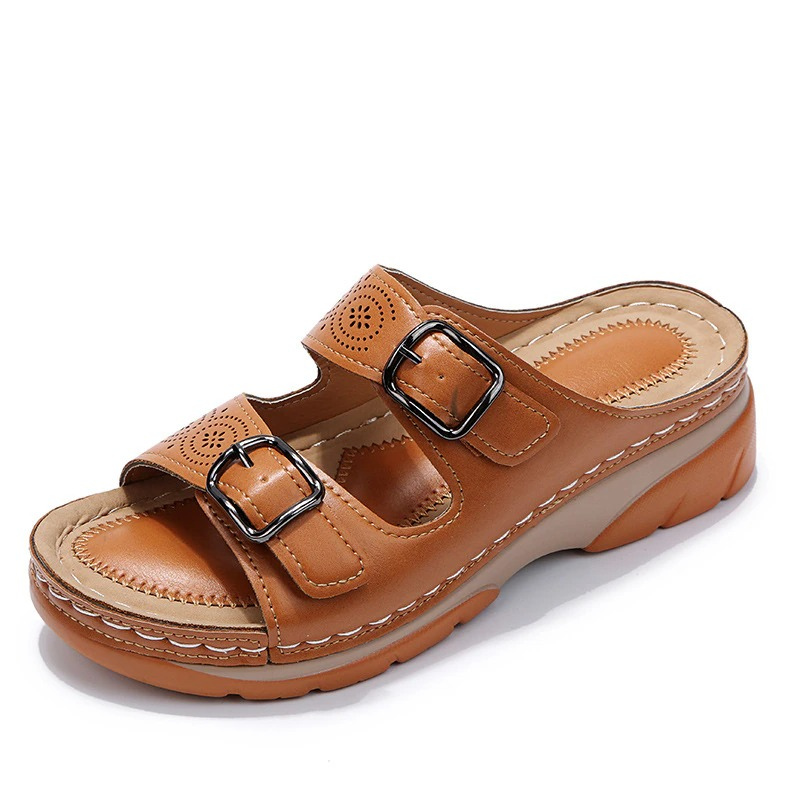 Nicoletta® | Orthopedic Leather Sandals