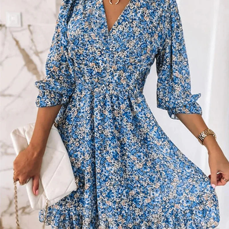 Abigail® | Comfortable floral print dress for women