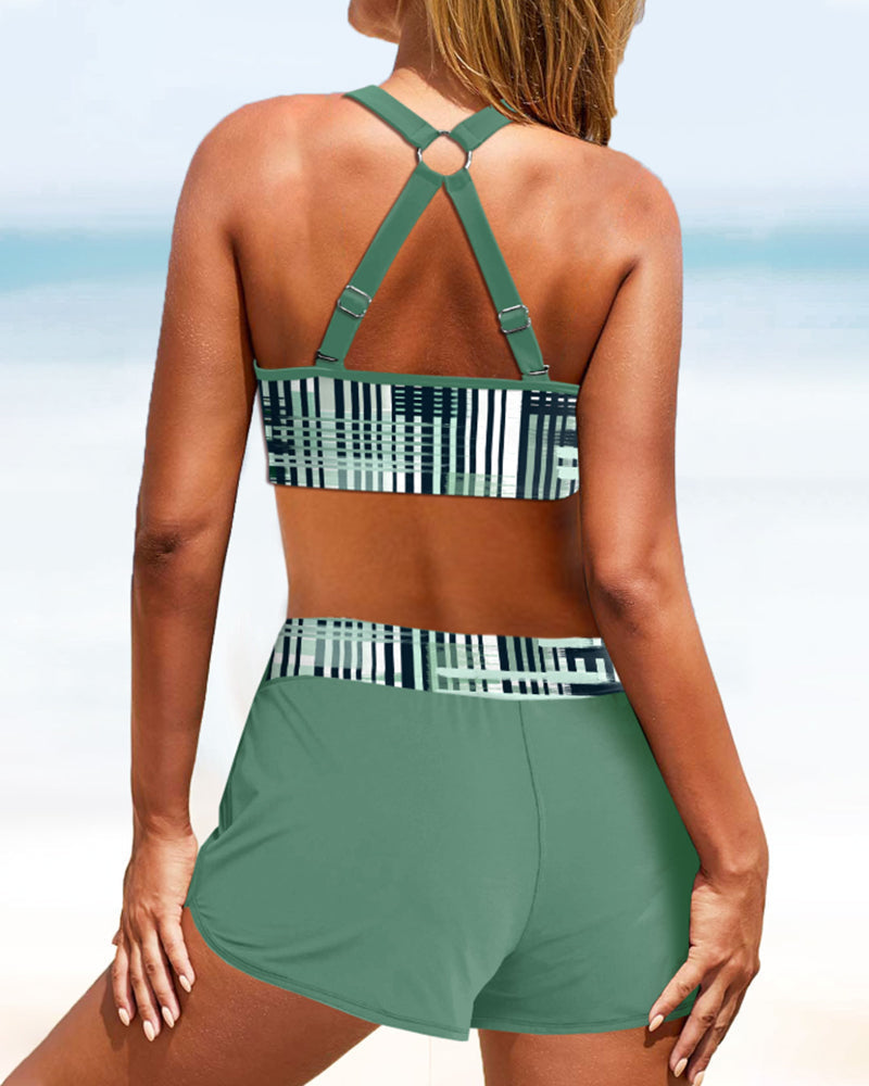 Carina® | Ribbed high waist bikini