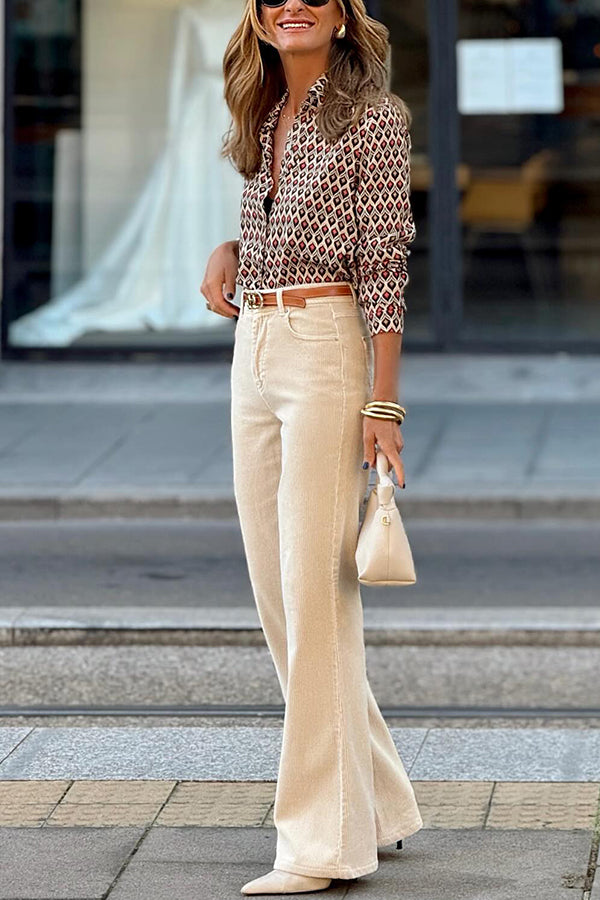 Lexi® | Casual, slim shirt with lapels