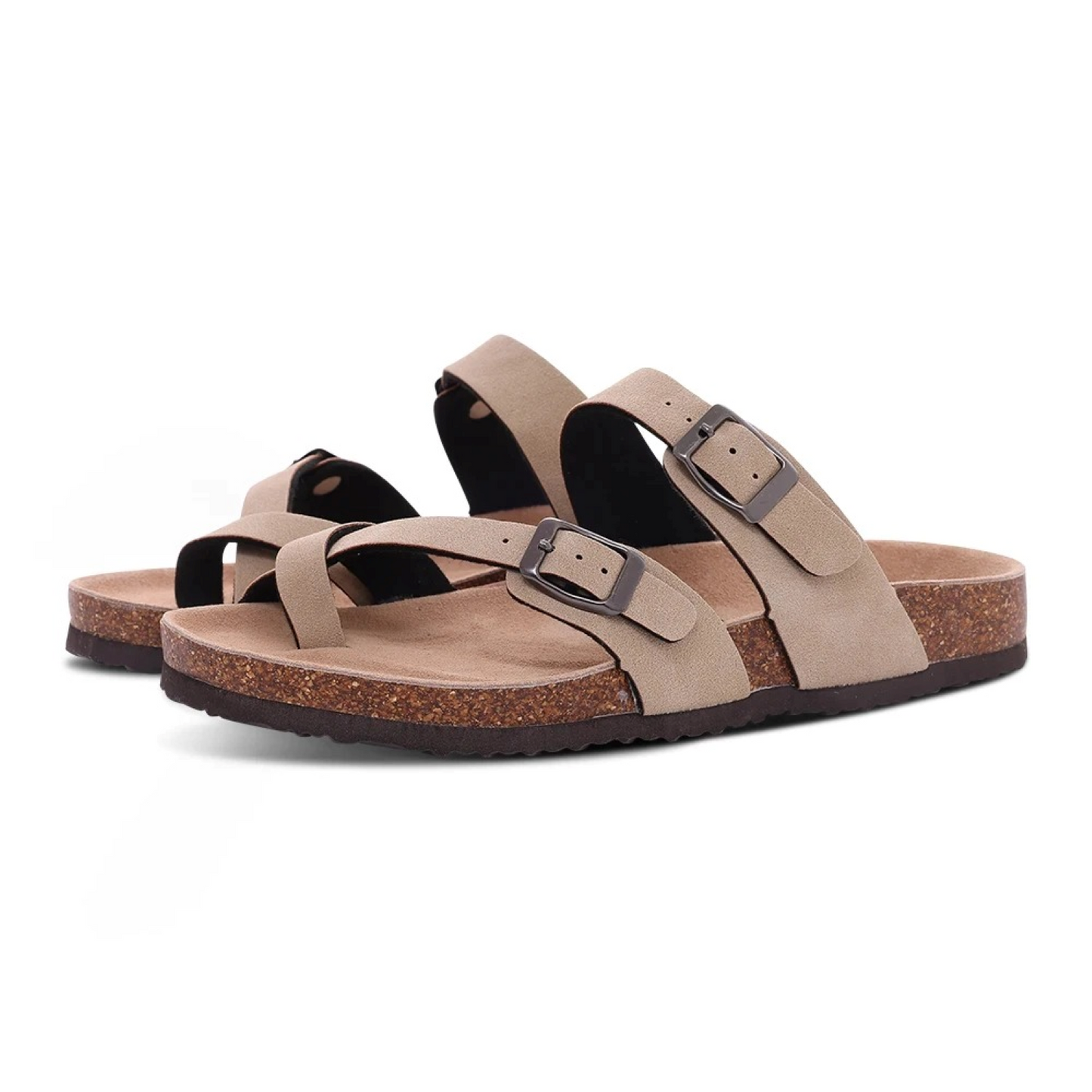 Hilary® | Cork Heel Sandals