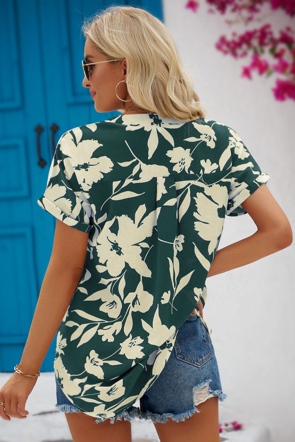 Luz® | Shirt women's flower