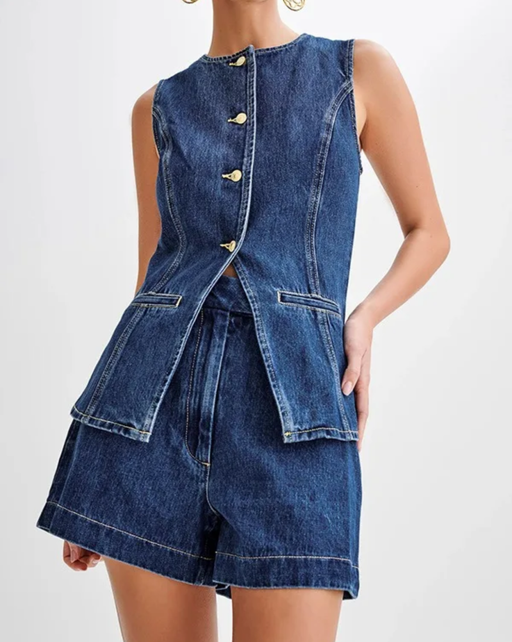 Lina® | Two piece denim set