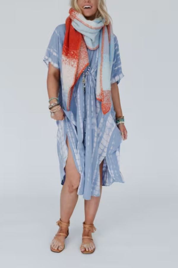 Abigail® | Batik kimono dress