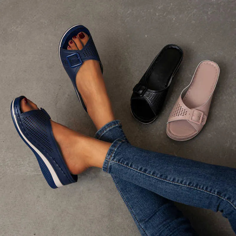 Helga® | Orthopedic Sandals With A Soft Footbed