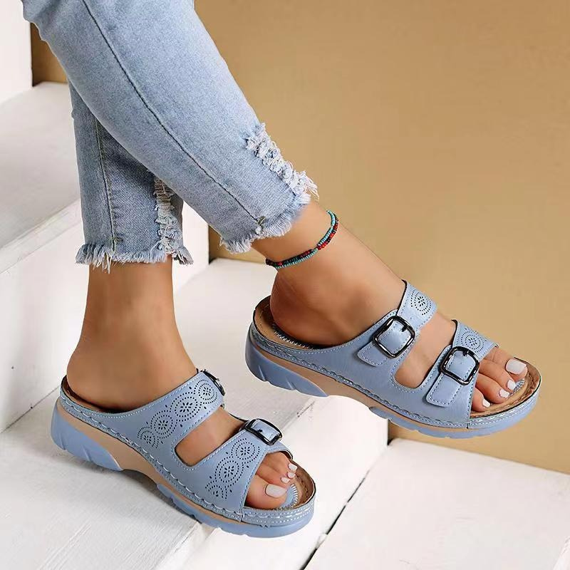 Nicoletta® | Orthopedic Leather Sandals