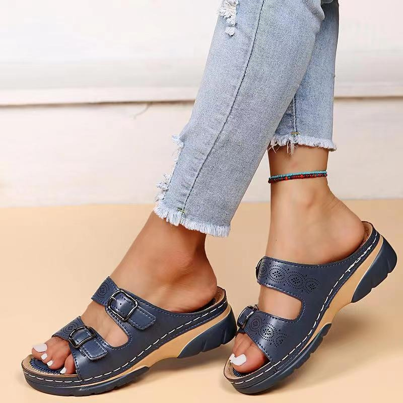 Nicoletta® | Orthopedic Leather Sandals