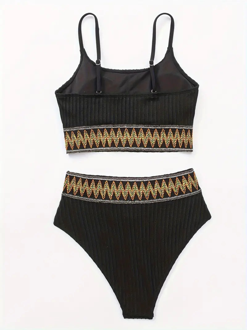 Yara® | Bohemian bikini with hot pants