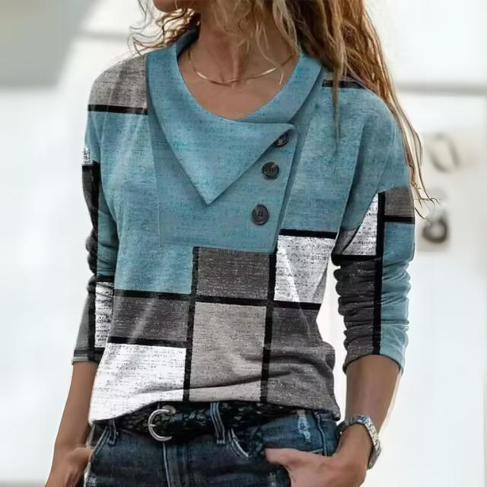 Constanza® | Casual autumn long sleeve shirt