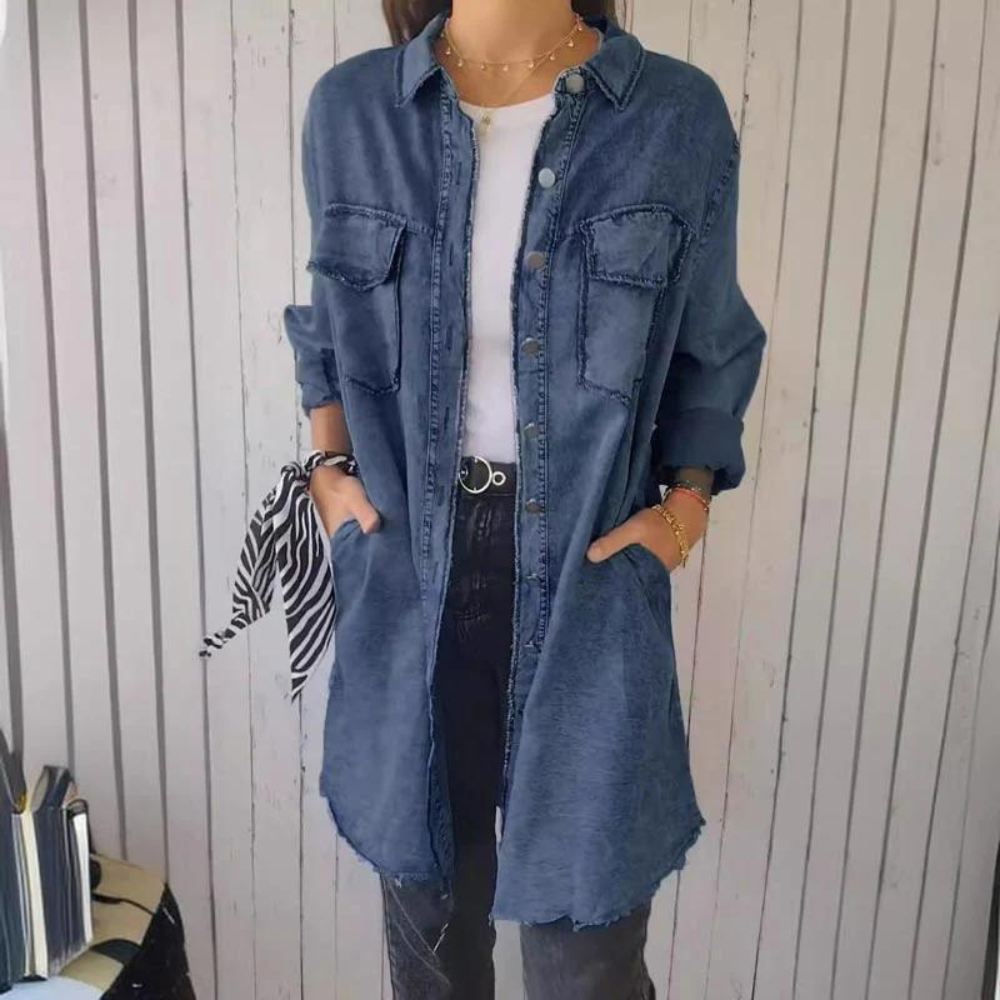 Linda® | Comfortable summer denim coat