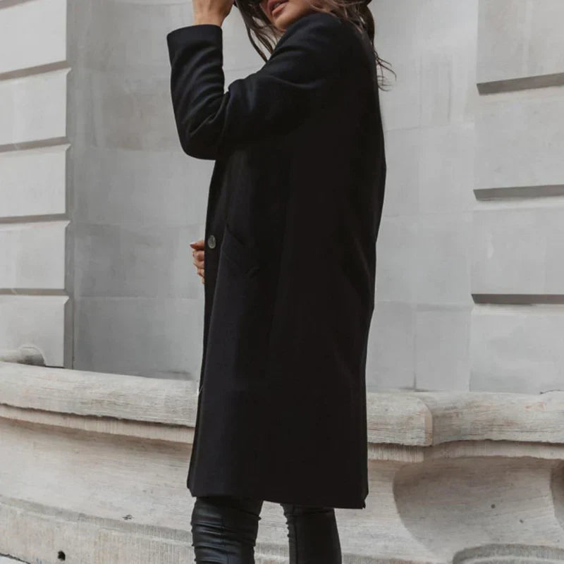Dalia® | elegant long wool coat for winter