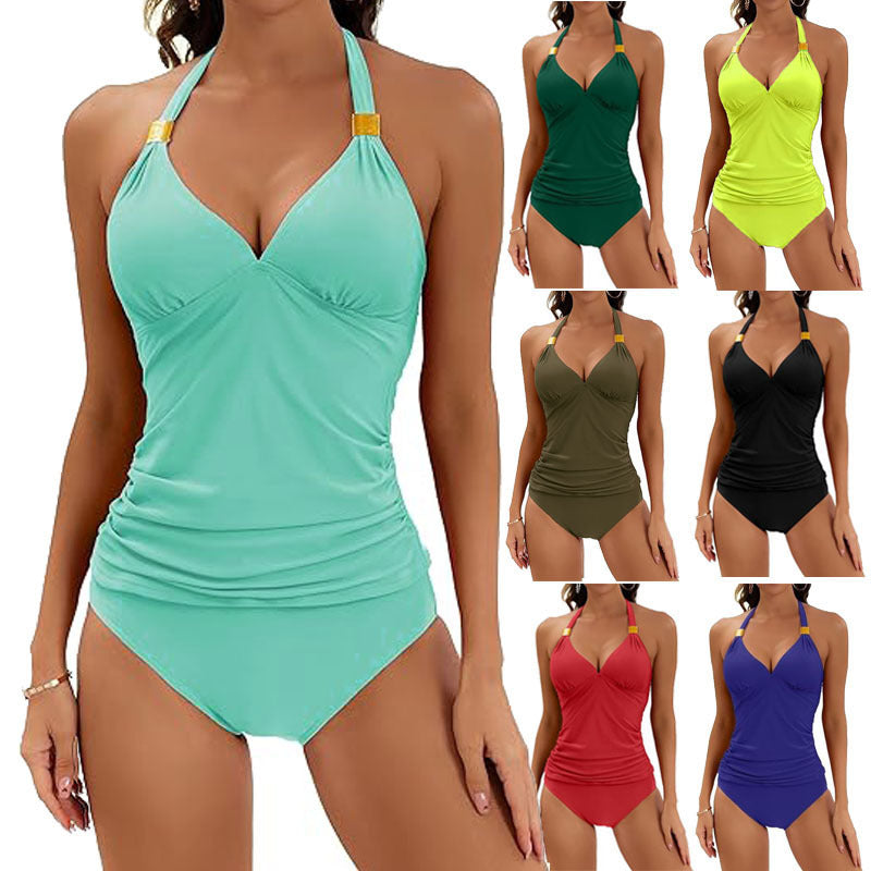 Elsa® | Women'S Bikini Set With Adjustable Straps And Elegant Accents