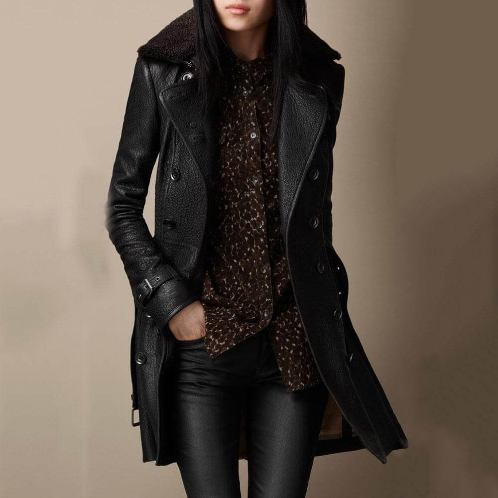 Karla® | Leather coat