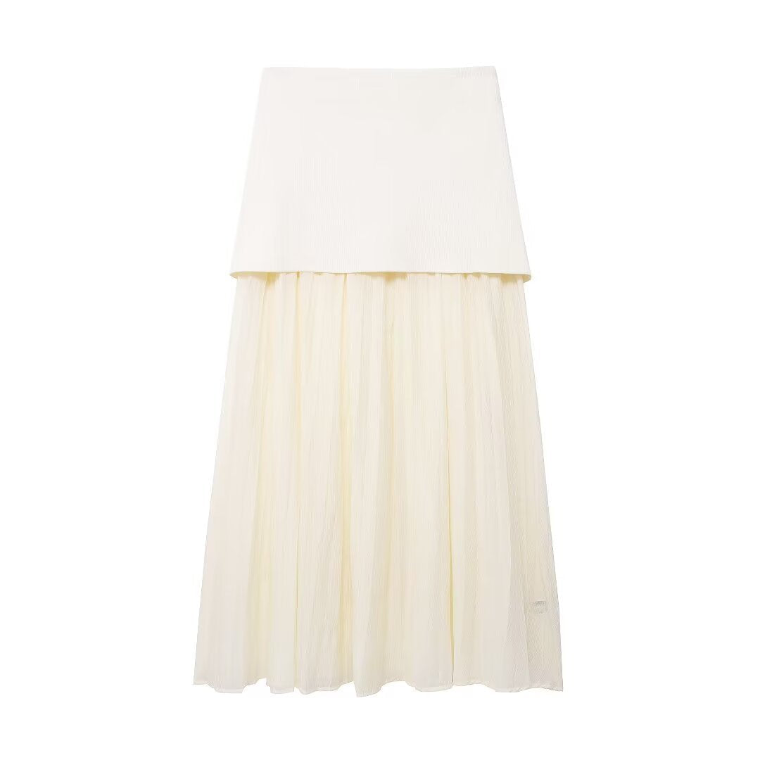 Lina® | Combined knitting set “Annie” with pleated skirt
