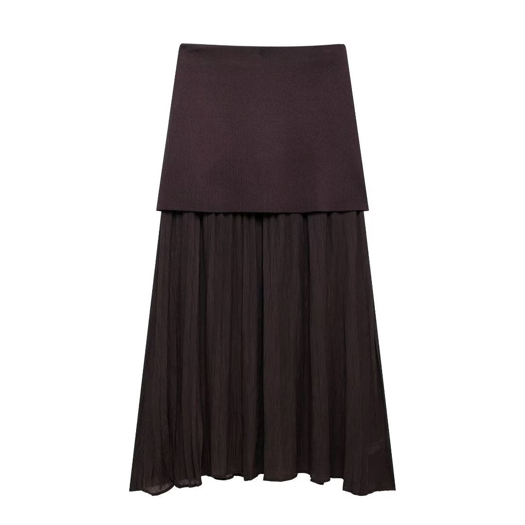 Lina® | Combined knitting set “Annie” with pleated skirt