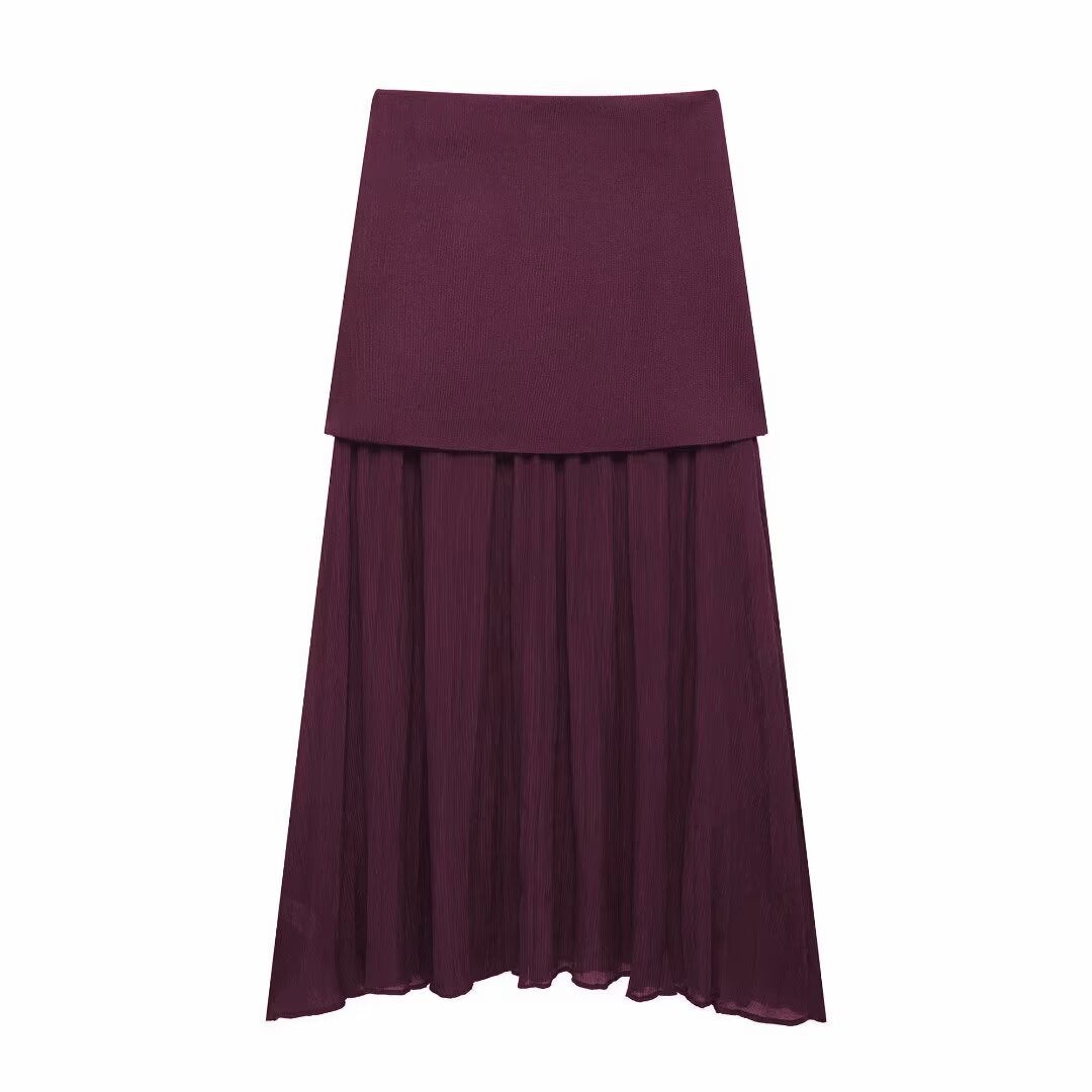 Lina® | Combined knitting set “Annie” with pleated skirt