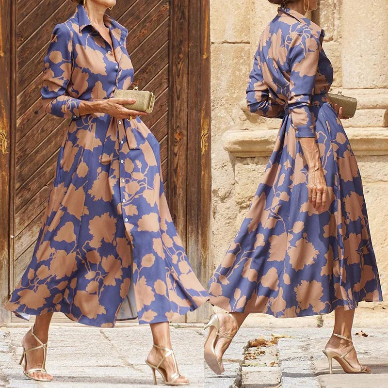 Lina® | Elegant V-neck dress