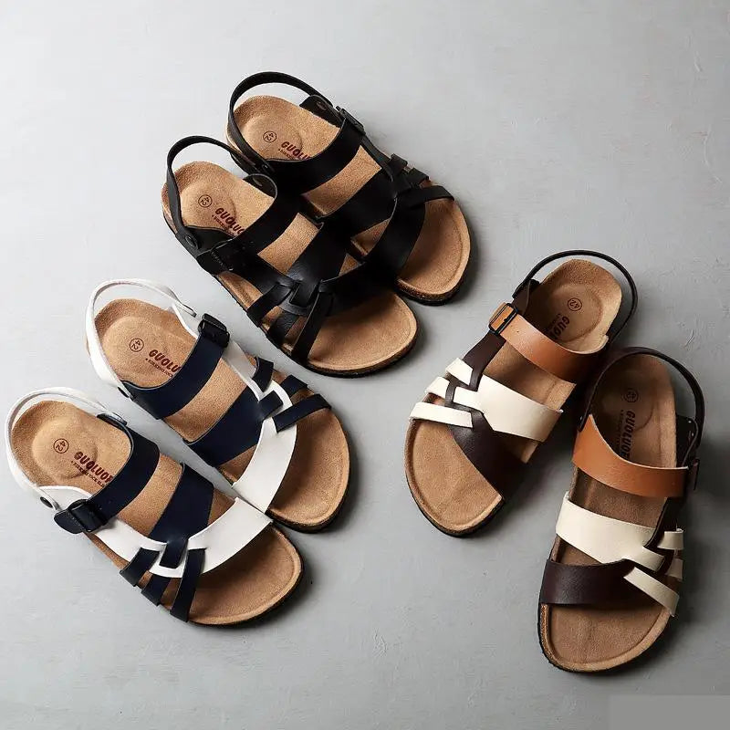 Tracy® | Orthopedic Leather Sandals