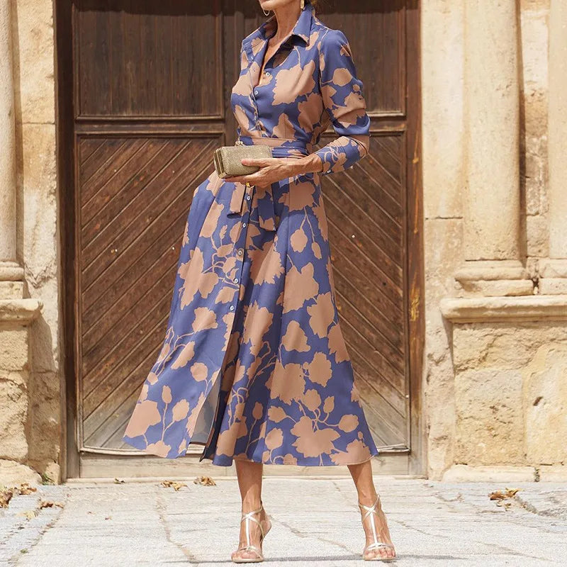 Lina® | Elegant V-neck dress