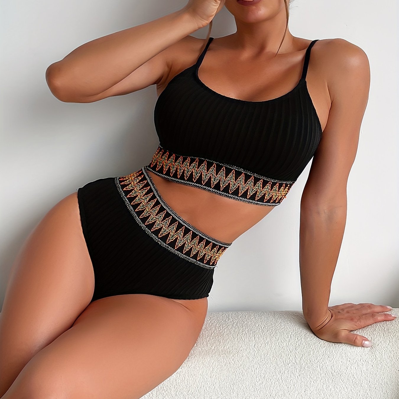 Yara® | Bohemian bikini with hot pants