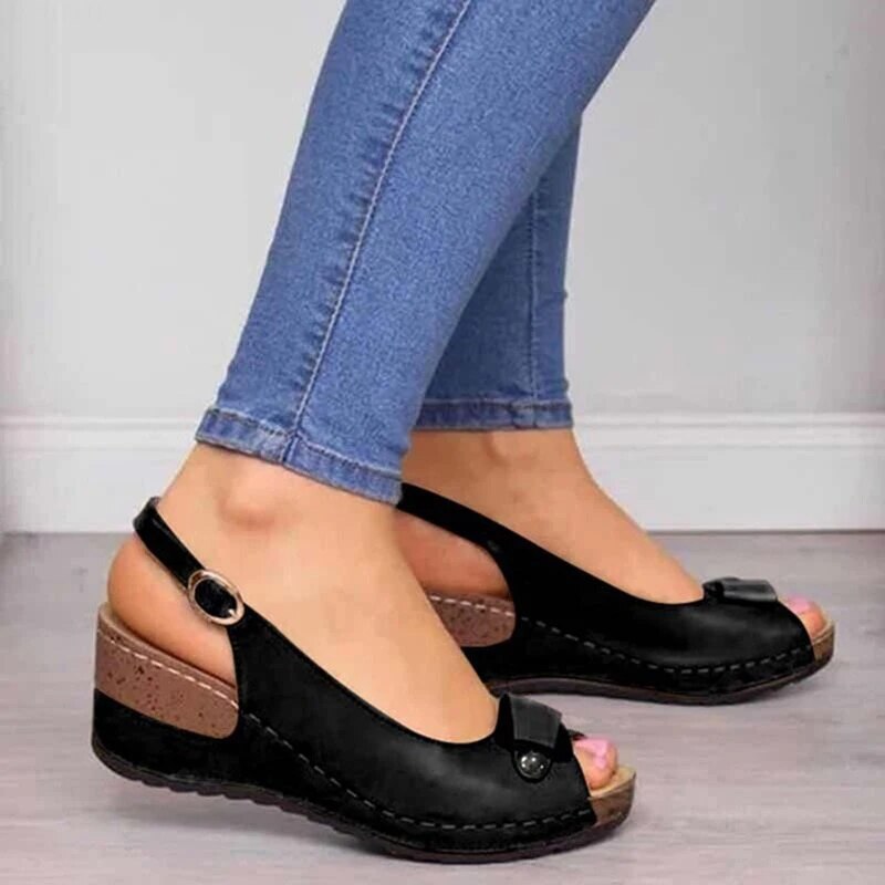 Veronica® | Orthopedic Wedge Sandals