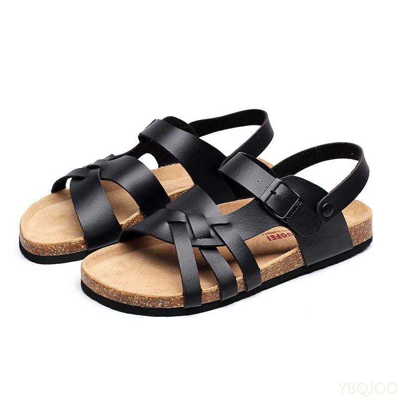 Francisca® | High quality orthopedic leather sandals