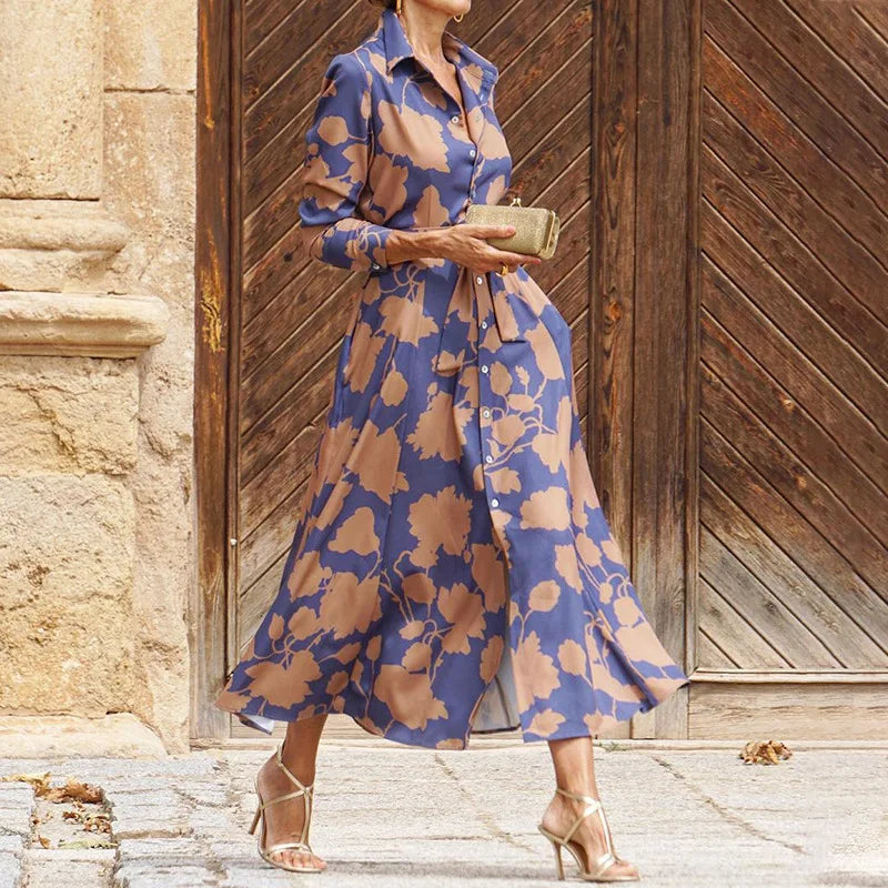 Lina® | Elegant V-neck dress
