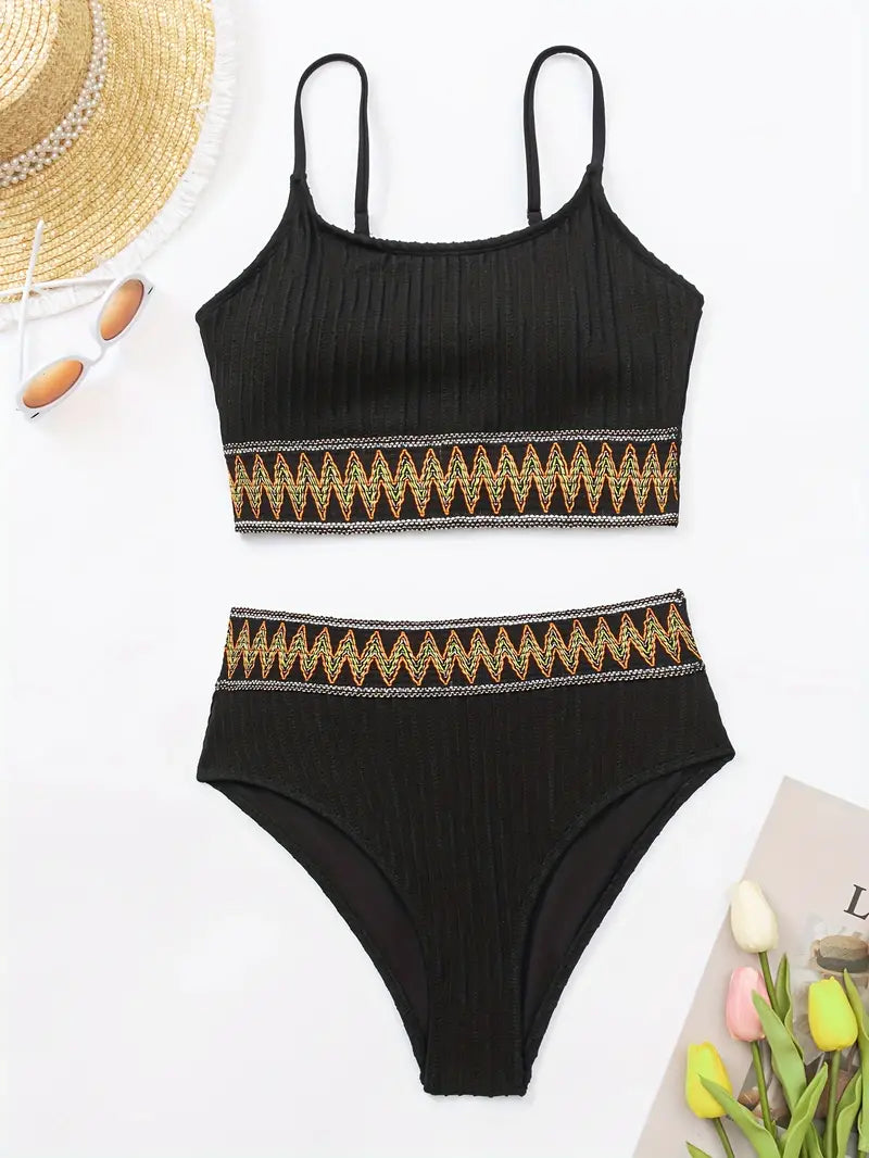 Yara® | Bohemian bikini with hot pants