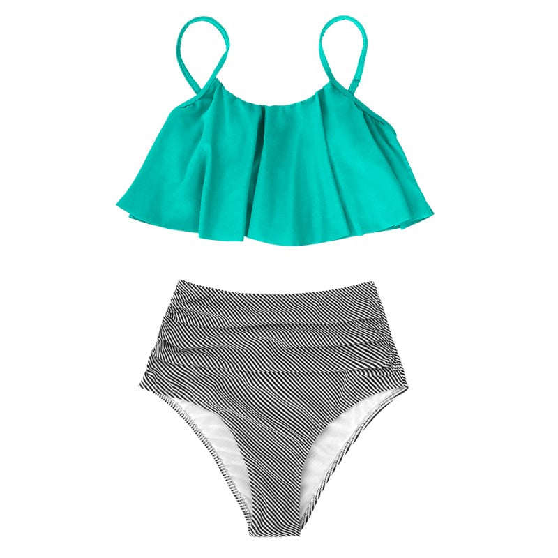 Laura® | Colorful Bikini With Ruffles