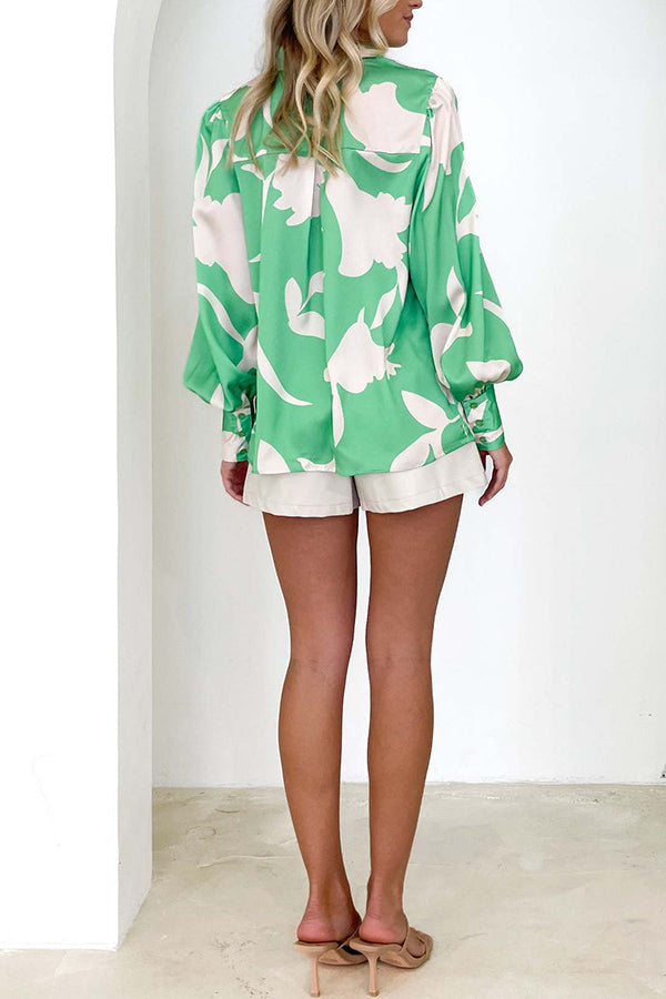 Lyra® | Fashionable and personalized casual lantern sleeve shirt