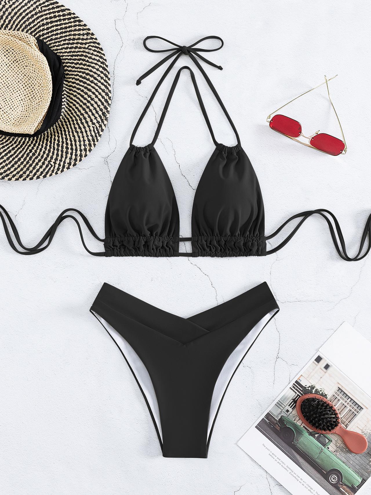 Talia® | Halterneck bikini with bow