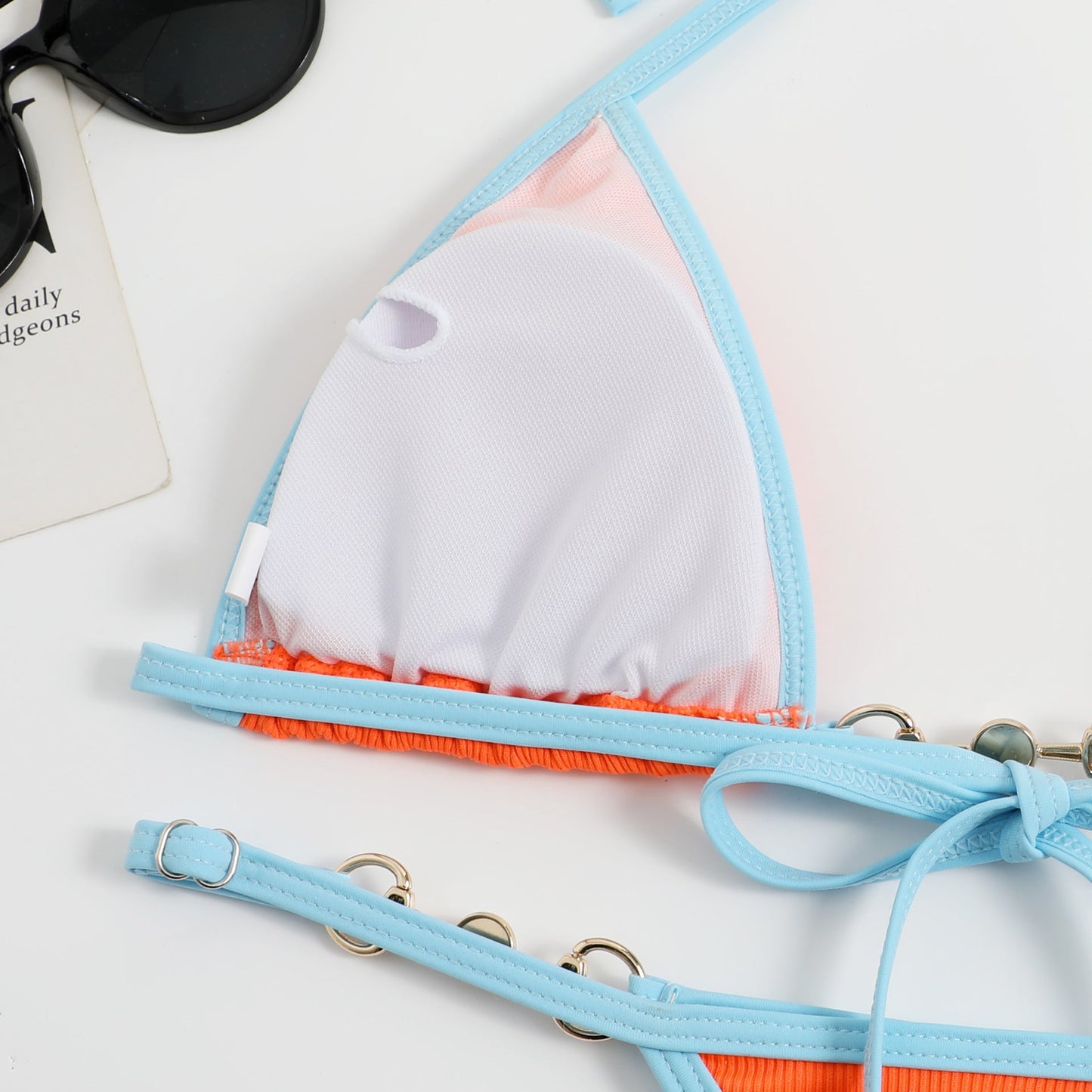 Brigid® | Brazilian bikini bottom and triangle top