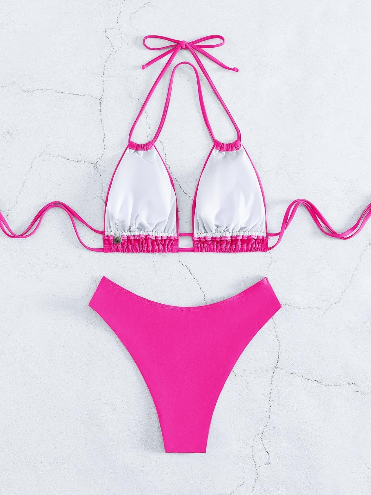 Talia® | Halterneck bikini with bow