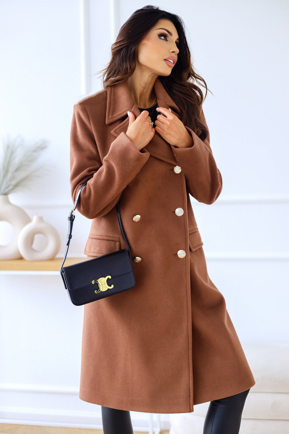 Dorotea® | Stylish and elegant women's coat with long sleeves